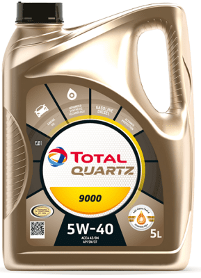 Motorový olej Total Quartz 9000 5W-40, 5L