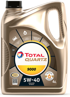 Motorový olej Total Quartz 9000 5W-40, 4L