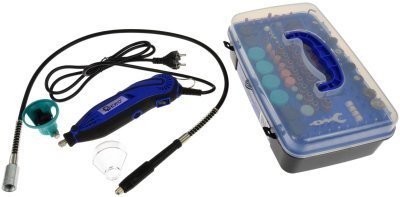 Mini přímá bruska 170W s příslušenstvím 222ks GEKO G81223