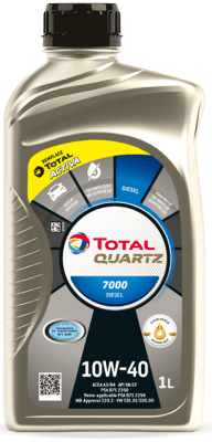 Motorový olej Total Quartz Diesel 7000 10W-40, 1L