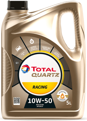 Motorový olej Total Quartz Racing 10W-50, 5L