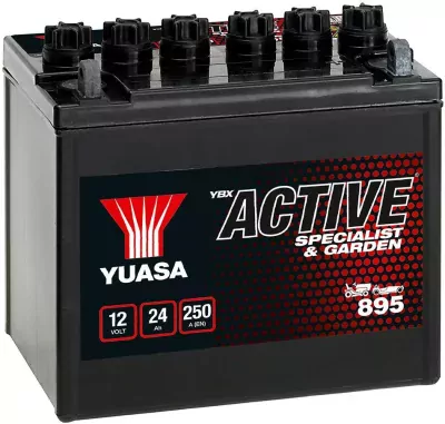 Autobaterie Yuasa YBX ACTIVE Garden 12V, 26Ah, 250A, 895