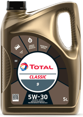 Motorový olej Total Classic 9 5W-30, 5L