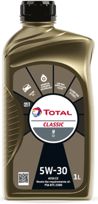 Motorový olej Total Classic 9 C2 5W-30, 1L