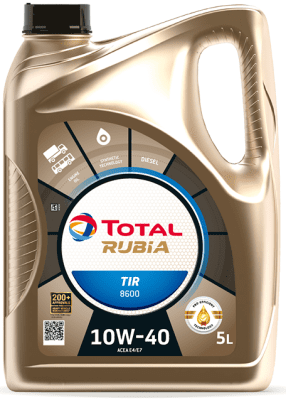 Motorový olej Total Rubia TIR 8600 10W-40, 5L