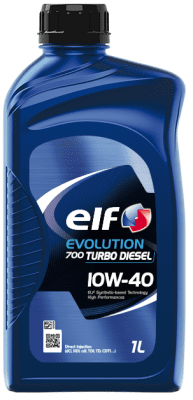 Motorový olej Elf Evolution 700 Turbo Diesel 10W-40, 1L