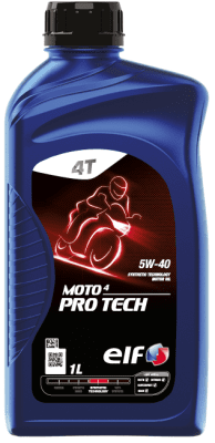 Motorový olej Elf Moto 4 Pro Tech 5W-40, 1L