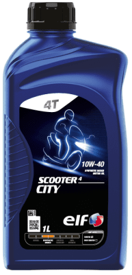 Motorový olej Elf Scooter 4 City 10W-40, 1L