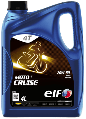 Motorový olej Elf Moto 4 Cruise 20W-50, 4L