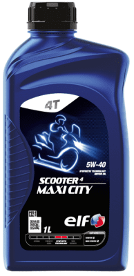 Motorový olej Elf Scooter 4 Maxi City 5W-40, 1L