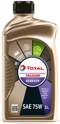 Převodový olej Total Traxium GEAR 9 FE 75W, 1L