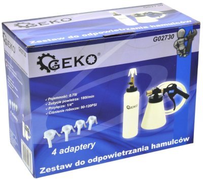 Sada na odvzdušnění brzd GEKO G02730