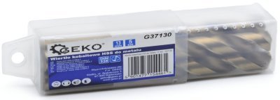 Kobaltový vrták do kovu HSS-Co, DIN 338, 13mm, 5ks GEKO G37130