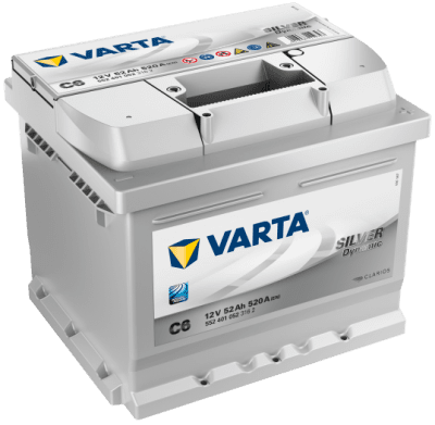 Autobaterie Varta Silver Dynamic 12V, 52Ah, 520A, C6