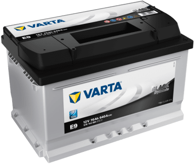 Autobaterie Varta Black Dynamic 12V, 70Ah, 640A, E9