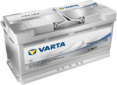 Trakční baterie Varta Professional Dual Purpose AGM 12V, 105Ah, 950A, LA 105