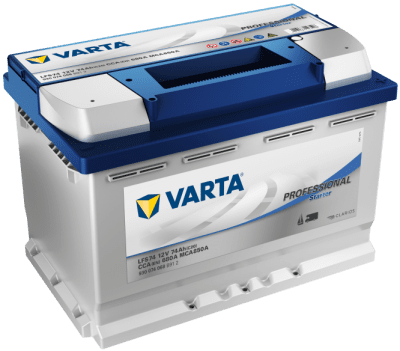 Trakční baterie Varta Professional Starter 12V, 74Ah, 680A, LFS 74