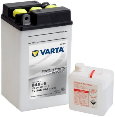 Motobaterie Varta Powersports Freshpack 6V, 8Ah, B49-6