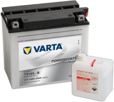Motobaterie Varta Powersports Freshpack 12V, 19Ah, YB16L-B