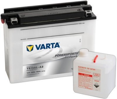 Motobaterie Varta Powersports Freshpack 12V, 16Ah, YB16AL-A2