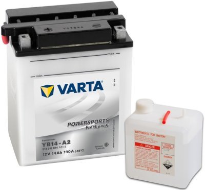 Motobaterie Varta Powersports Freshpack 12V, 14Ah, YB14-A2