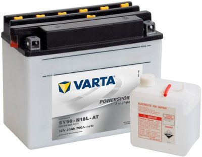 Motobaterie Varta Powersports Freshpack 12V, 20Ah, SY50-N18L-AT