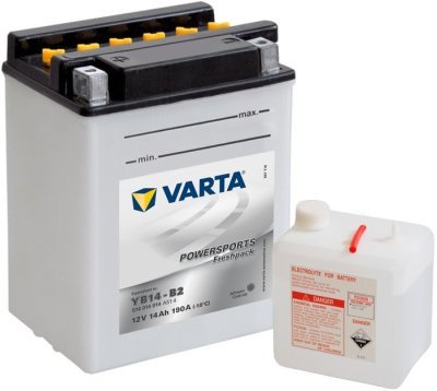 Motobaterie Varta Powersports Freshpack 12V, 14Ah, YB14-B2