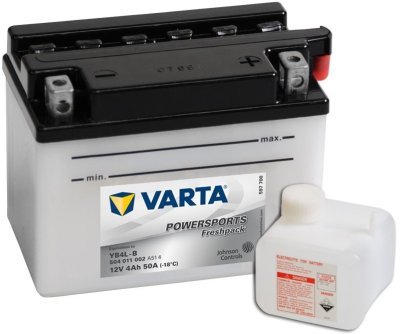 Motobaterie Varta Powersports Freshpack 12V, 4Ah, YB4L-B