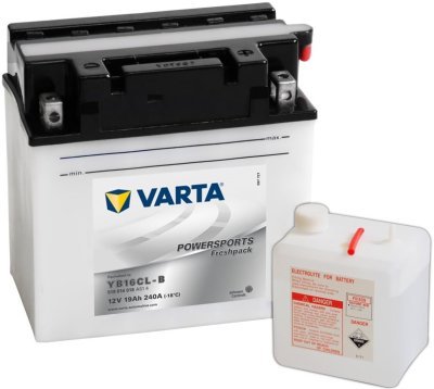 Motobaterie Varta Powersports Freshpack 12V, 19Ah, YB16CL-B