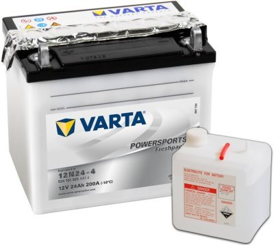 Motobaterie Varta Powersports Freshpack 12V, 24Ah, 12N24-4