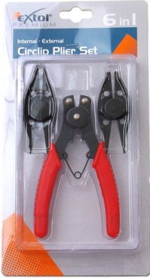 Kleště seegerové HEAVY DUTY EXTOL PREMIUM 6 v 1