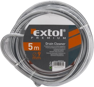 Protahovací pero na čištění odpadů EXTOL PREMIUM 5m x 9mm