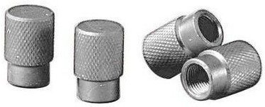 Čepičky ventilků SPORT-CAP, chrom 4ks