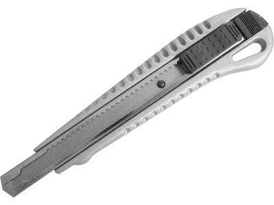 EXTOL CRAFT nůž ulamovací kovový s kovovou výztuhou, 9mm, Auto-lock, 80048