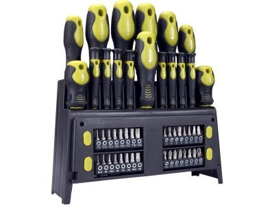 EXTOL CRAFT šroubováky s hroty, sada 49ks, CrV, 53146