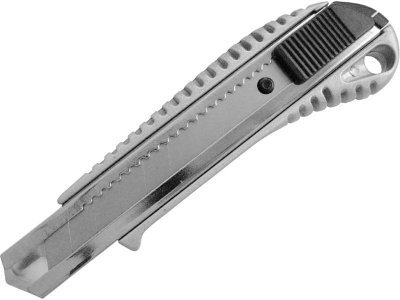 EXTOL CRAFT nůž ulamovací kovový s kovovou výztuhou, 18mm, Auto-lock, 80049
