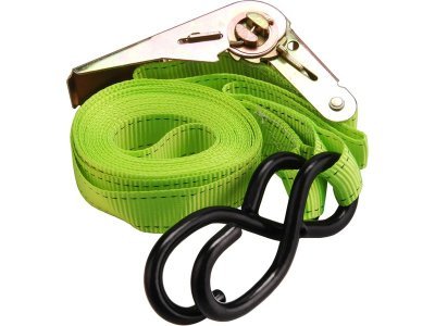 EXTOL CRAFT pás upínací ráčnový s háky, 5m x 25mm, max. 500kg, 96701