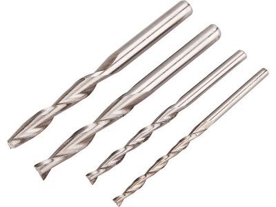 EXTOL CRAFT frézy stopkové, sada 4ks, ∅3,2-4-6-6,3mm, 408010B