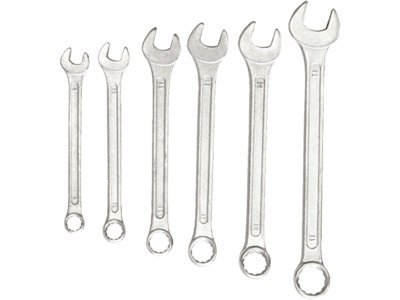 EXTOL CRAFT klíče očkoploché, sada 6ks, 8-17mm, 6306B