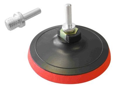 EXTOL CRAFT nosič brusných výseků - M14, suchý zip s redukcí úchytu do vrtačky, 115mm, 108531