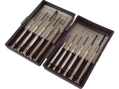 EXTOL CRAFT šroubováky hodinářské (-, +), sada 11ks, 5811