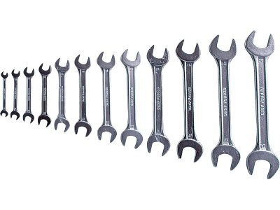 EXTOL CRAFT klíče ploché, sada 12ks, 6-32mm, 6133B
