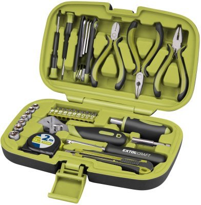 EXTOL CRAFT sada nářadí 35ks, 1/4", 6581
