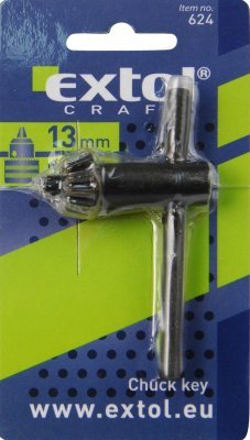 EXTOL CRAFT klíč na sklíčidlo vrtačky, 13mm, (1/2"), 624