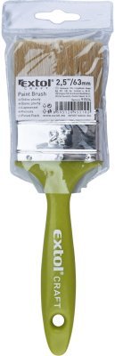 EXTOL CRAFT štětec plochý, 63mm, 91504