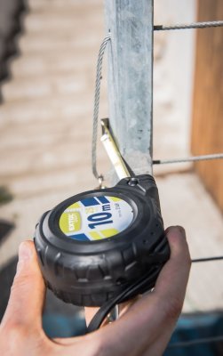 EXTOL CRAFT metr svinovací, 10m, š. pásku 25mm, 3149