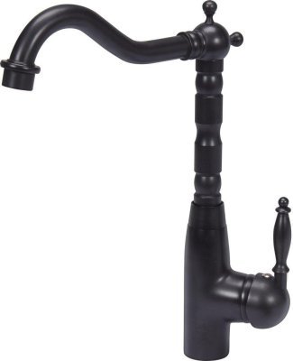 Baterie dřezová Retro Black 1 Fala TO-75834