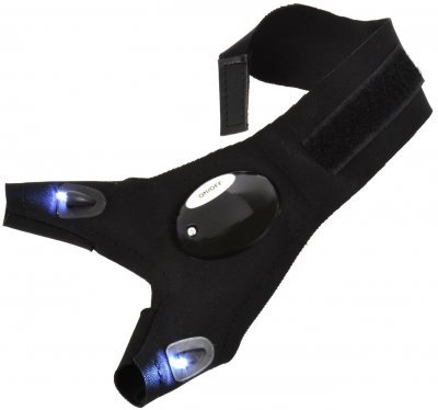 Lehká rukavice s LED osvětlením pro mechaniky GEKO G02930