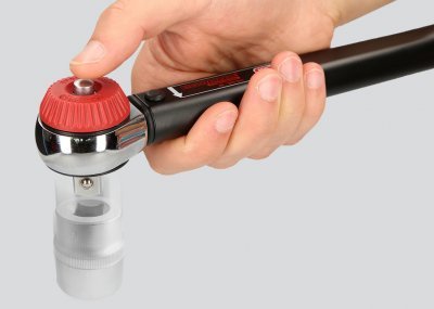 Momentový klíč s ráčnovou hlavou s přestavením otočným knoflíkem 1/4" ERGOTORQUE®precision, 5-25 Nm KS TOOLS 516.1412