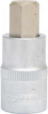 Nástrčný ořech s bitem 1/2",vnitřní šestihran, krátký, 4 mm KS TOOLS 911.1314